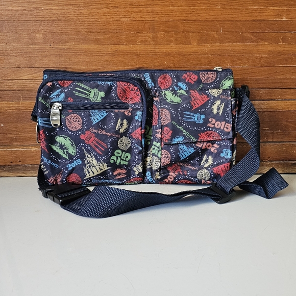 Disney World Handbags - Disney World 2015 Multicolor Fanny Pack Style Bag